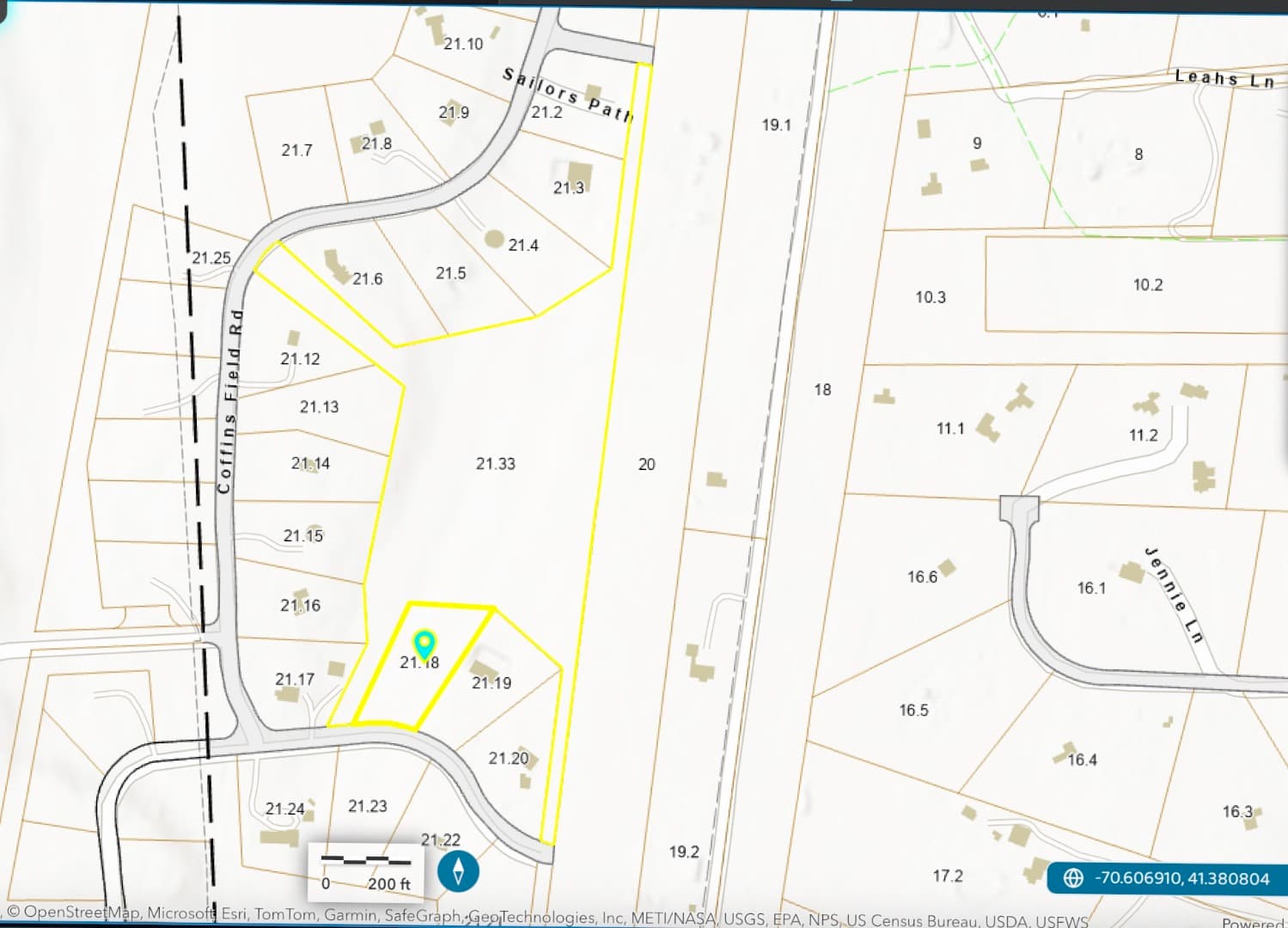 25 Coffins Field Road